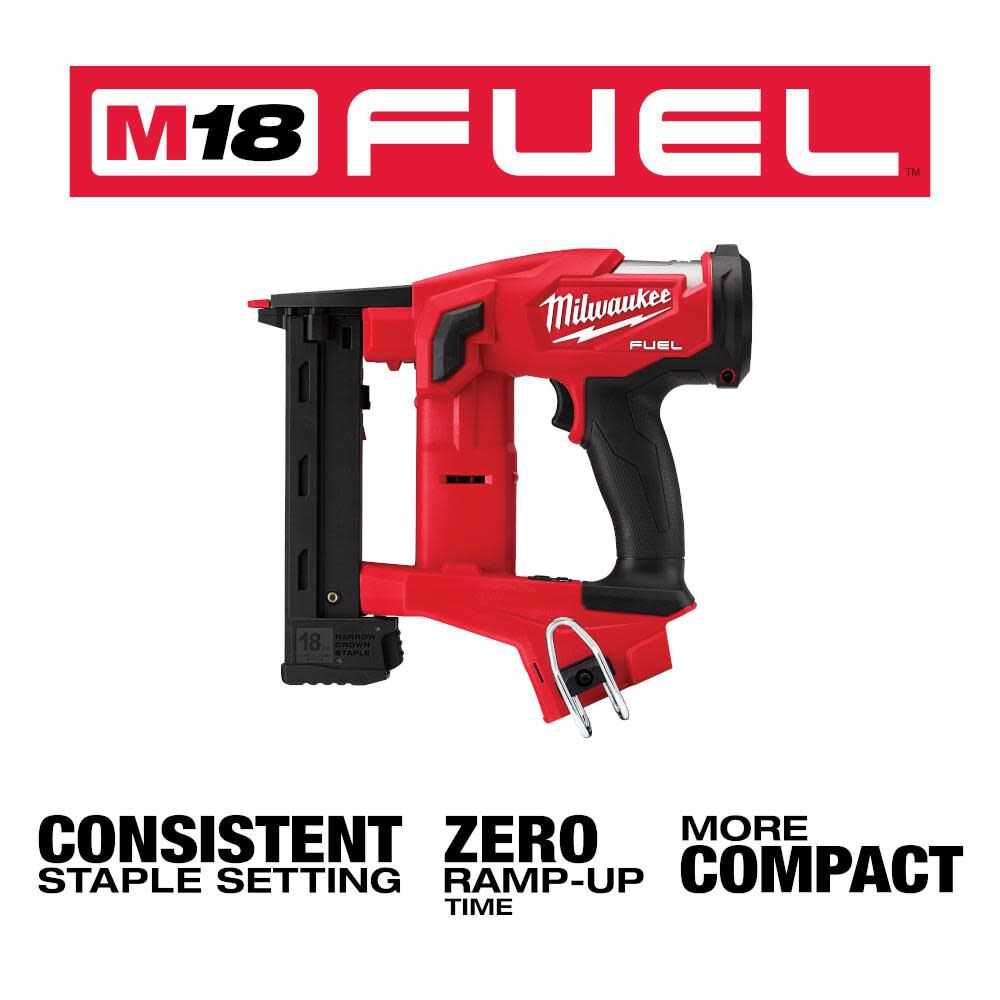 M18 FUEL 18 Gauge 1/4 in. Narrow Crown Stapler (Bare Tool) 2749-20