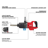 M18 FUEL 1inch D Handl Impact Wrench ONE KEY (Bare Tool) 2869-20