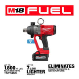 M18 FUEL 1inch High Torque Impact Wrench with ONE-KEY Kit 2867-22