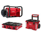 M18 FUEL 2 Gallon Compressor (Bare Tool) with PACKOUT Rolling Tool Box & PACKOUT Tool Box 2840-20PACK