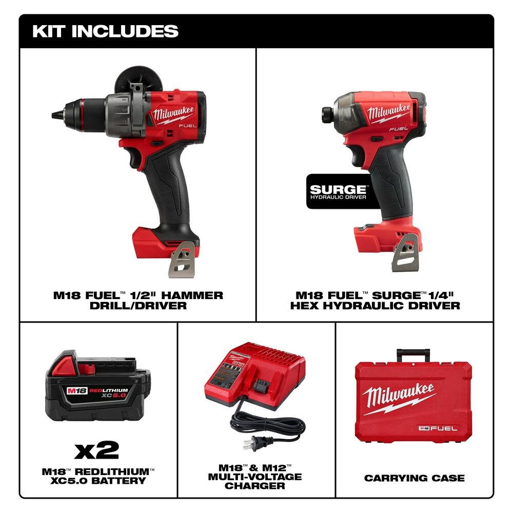 M18 FUEL 2 Tool Combo Kit 3699-22