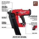 M18 FUEL 21 Degree Framing Nailer (Bare Tool) 2744-20