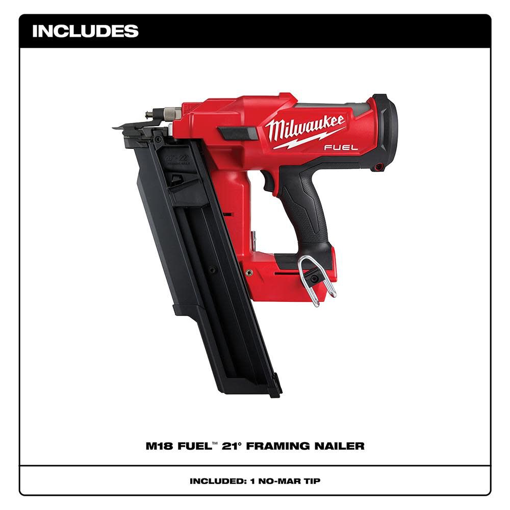 M18 FUEL 21 Degree Framing Nailer (Bare Tool) 2744-20