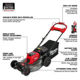 M18 FUEL 21 Inch Self-Propelled Dual Battery Mower (Bare Tool) 2823-20