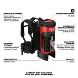 M18 FUEL 3-in-1 Backpack Vacuum (Bare Tool) 0885-20