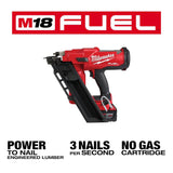 M18 FUEL 30 Degree Framing Nailer Kit 2745-21