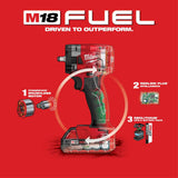 M18 FUEL 3/8 Compact Impact Wrench with Friction Ring CP2.0 Kit 2854-22CT