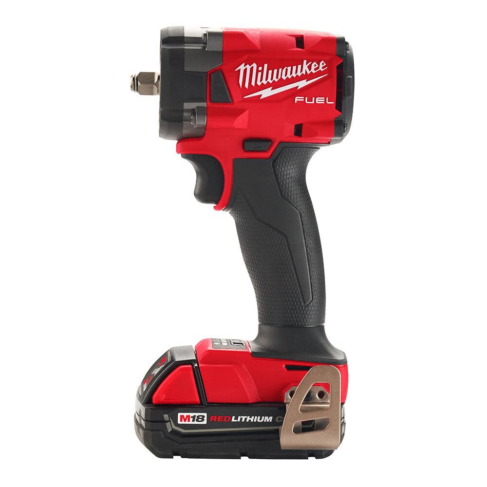 M18 FUEL 3/8 Compact Impact Wrench with Friction Ring CP2.0 Kit 2854-22CT