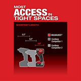 M18 FUEL 3/8 Compact Impact Wrench with Friction Ring CP2.0 Kit 2854-22CT