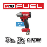 M18 FUEL 3/8 in. Compact Impact Wrench with Friction Ring with ONE-KEY (Bare Tool) 2758-20