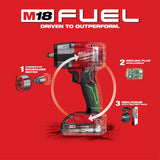 M18 FUEL 3/8 Mid-Torque Impact Wrench with Friction Ring CP2.0 Kit 2960-22CT