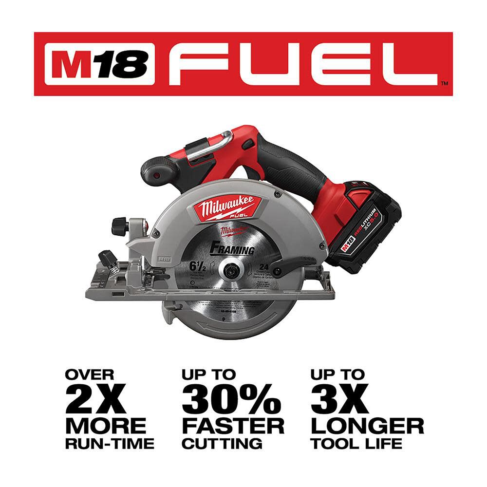 M18 FUEL 6-1/2 in. Circular Saw (Bare Tool) 2730-20