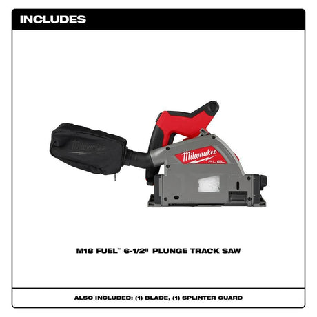 M18 FUEL 6 1/2 Inch Plunge Track Saw (Bare Tool) 2831-20