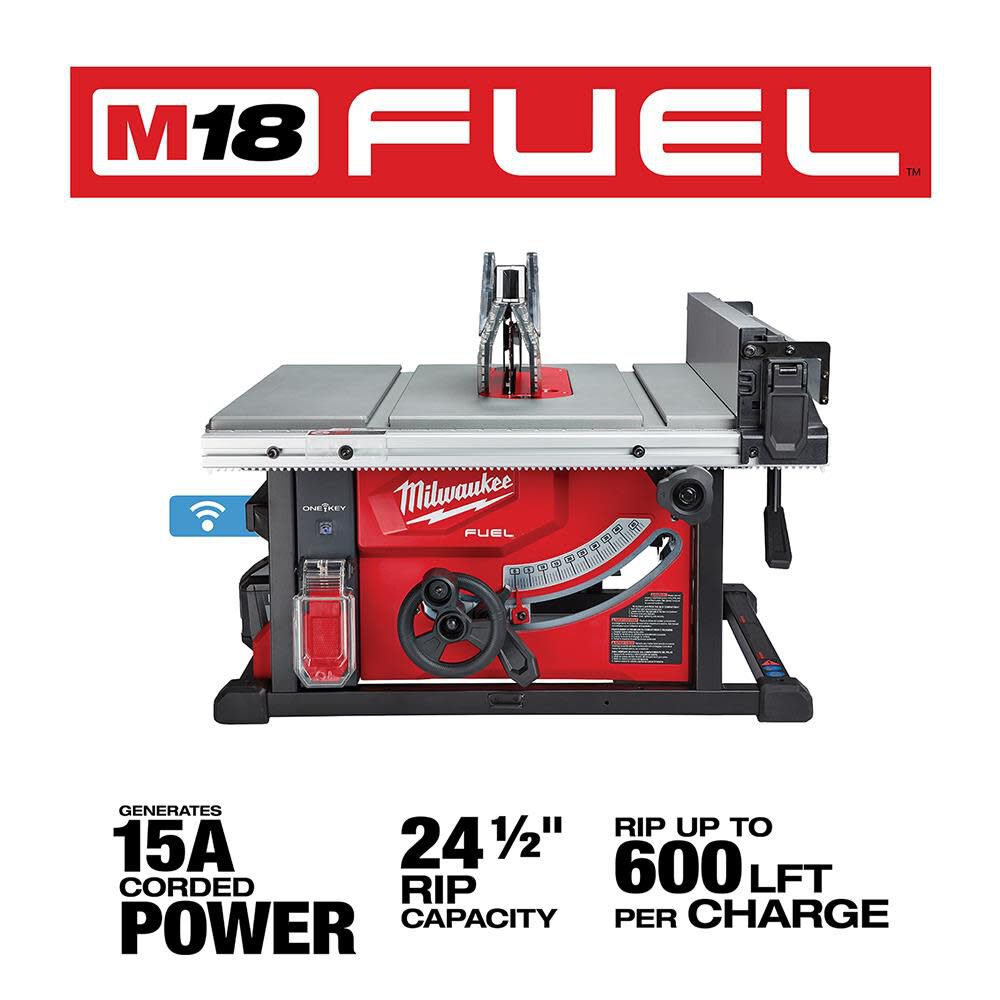 M18 FUEL 8-1/4 in. Table Saw with ONE-KEY Kit 2736-21HD