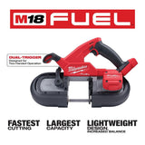 M18 FUEL Compact Dual-Trigger Band Saw (Bare Tool) 2829S-20