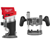 M18 FUEL Compact Router with Plunge Base (Bare Tool) 2723-20PB