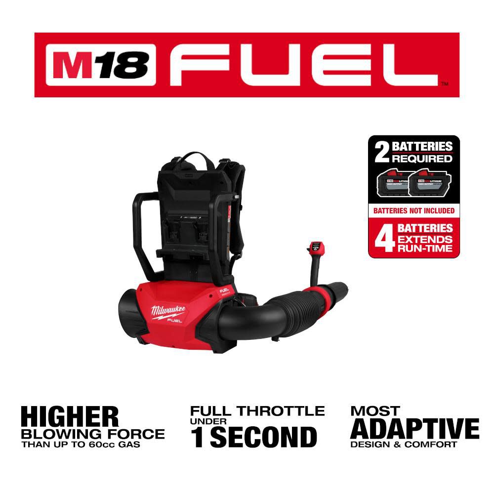 M18 FUEL Dual Battery Backpack Blower (Bare Tool) 3009-20