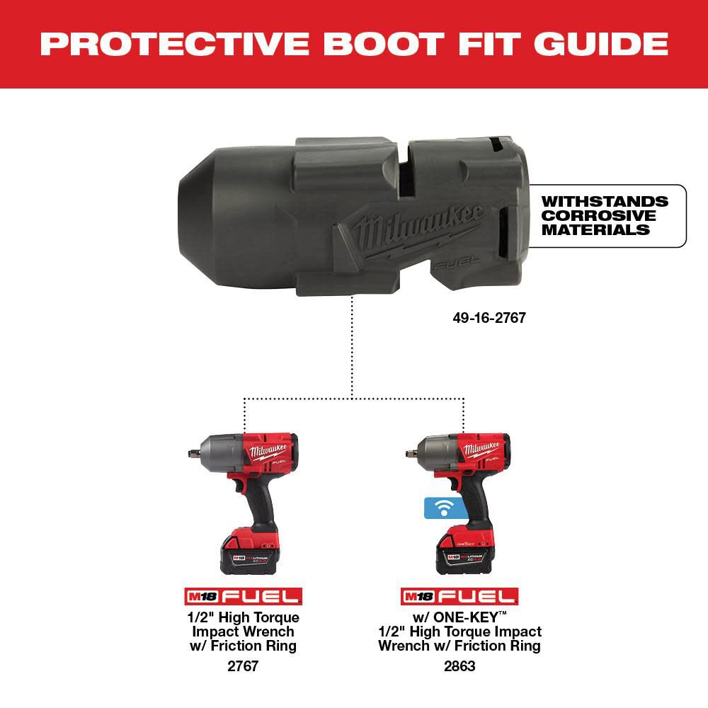 M18 FUEL HTIW Protective Boot 49-16-2767