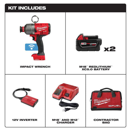 M18 FUEL ONE-KEY 7/16In Hex Utility High Torque Impact Wrench Kit 2865-22