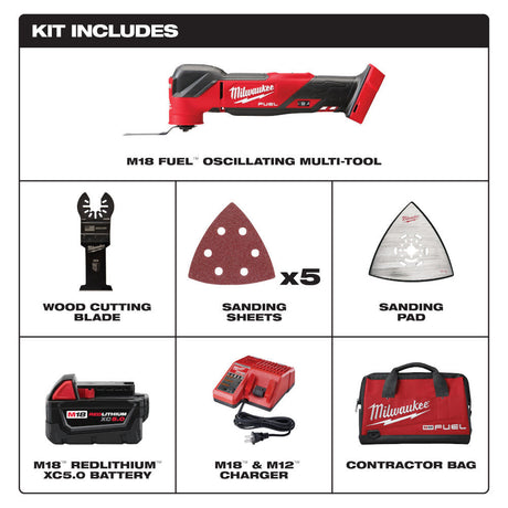 M18 FUEL Oscillating Multi-Tool Kit 2836-21