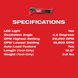 M18 FUEL Oscillating Multi-Tool Kit 2836-21