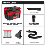 M18 FUEL PACKOUT 2.5 Gallon Wet/Dry Vacuum (Bare Tool) 0970-20