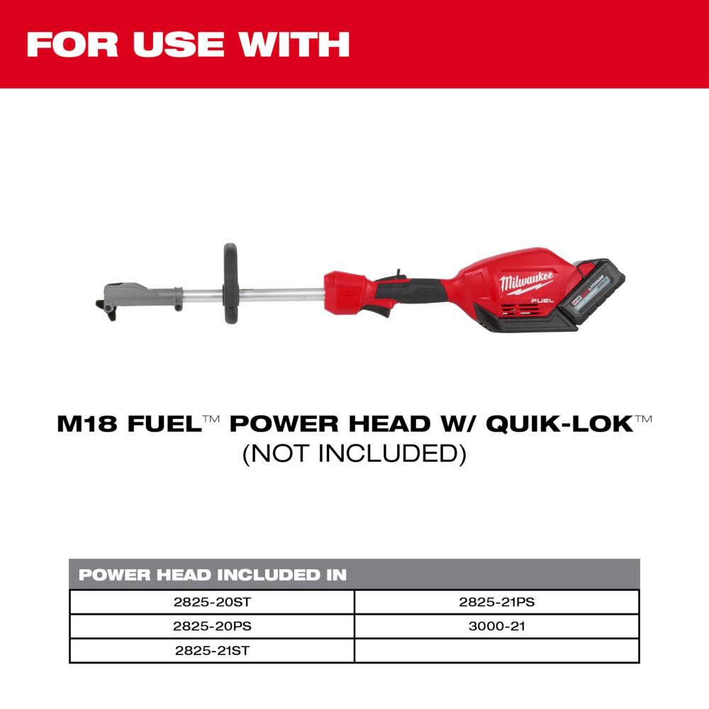 M18 FUEL QUIK-LOK 10 in. Pole Saw Attachment 49-16-2720