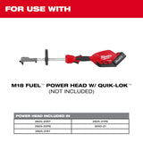 M18 FUEL QUIK-LOK 10 in. Pole Saw Attachment 49-16-2720