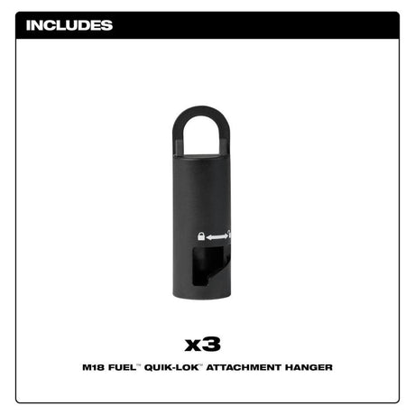 M18 FUEL QUIK-LOK Attachment Hanger 3pk 49-16-2785