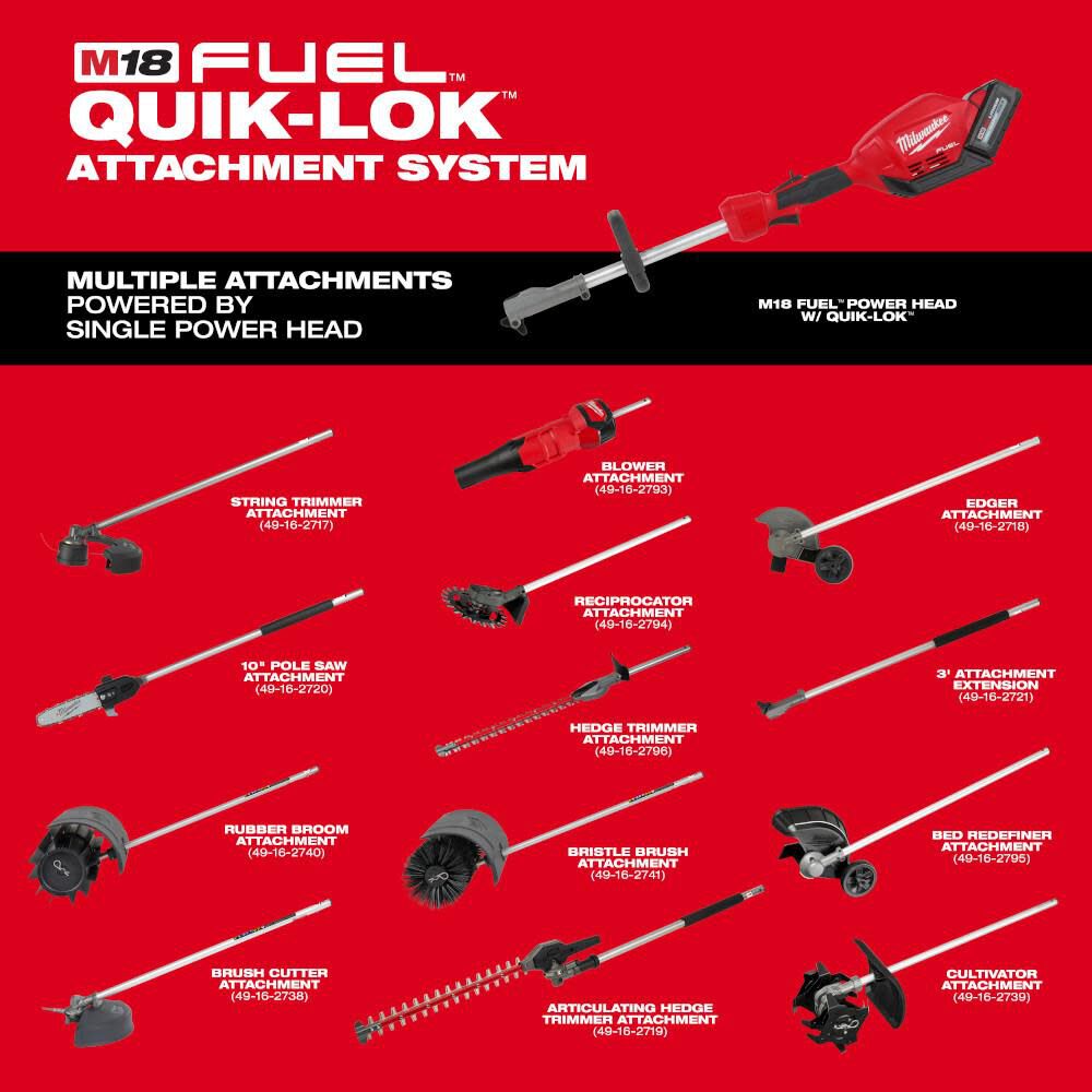 M18 FUEL QUIK-LOK Bed Redefiner Attachment 49-16-2795