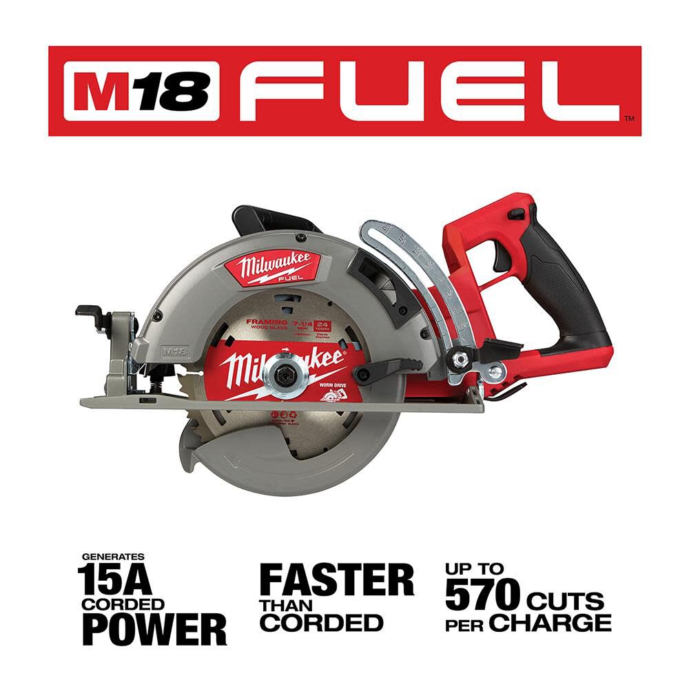 M18 FUEL Rear Handle 7-1/4 in. Circular Saw (Bare Tool) 2830-20