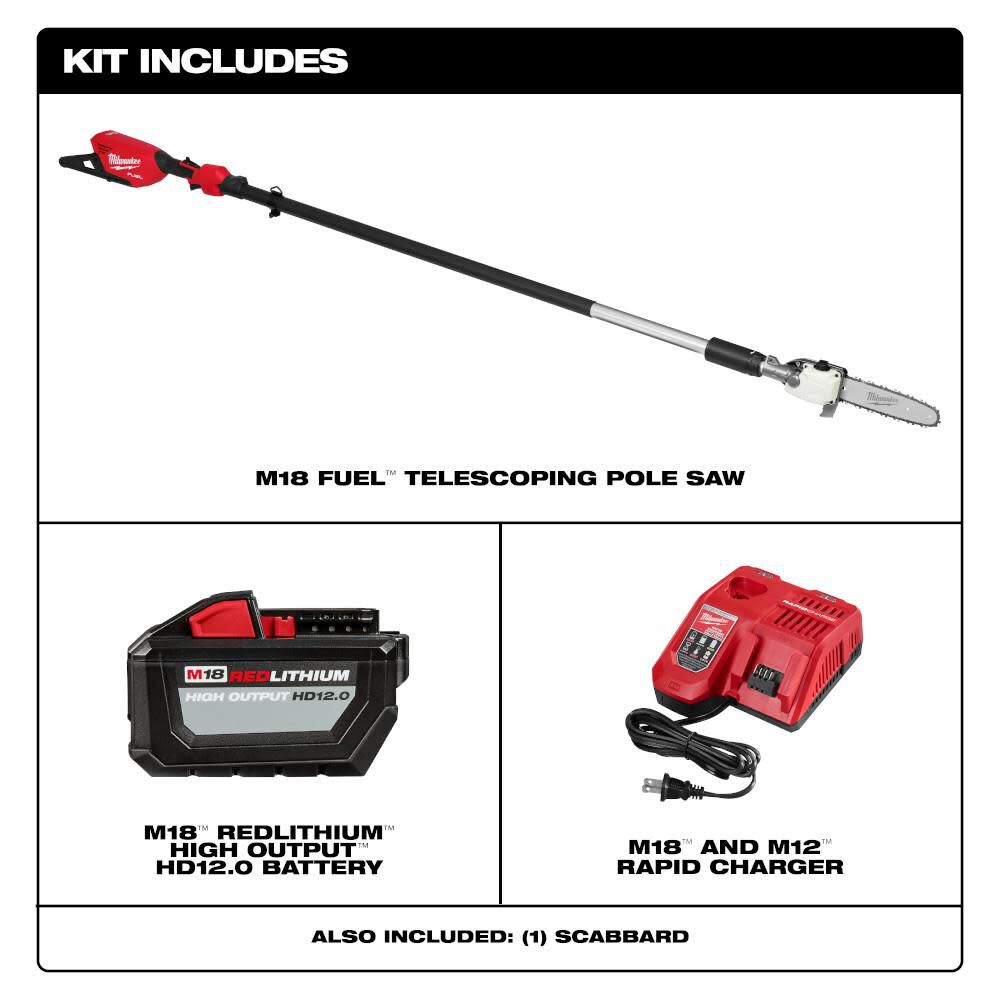 M18 FUEL Telescoping Pole Saw Kit 3013-21