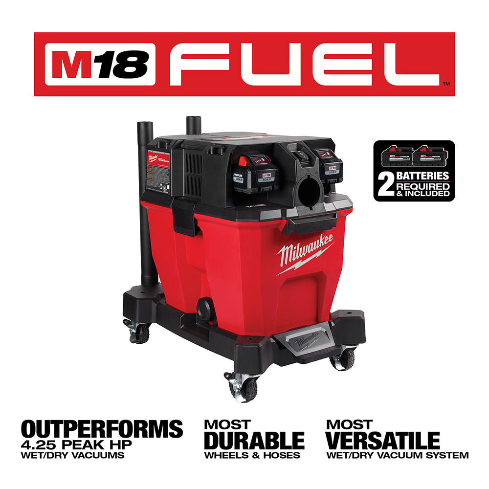 M18 FUEL Vacuum Kit 9 Gallon 36V Wet/Dry 0920-22HD