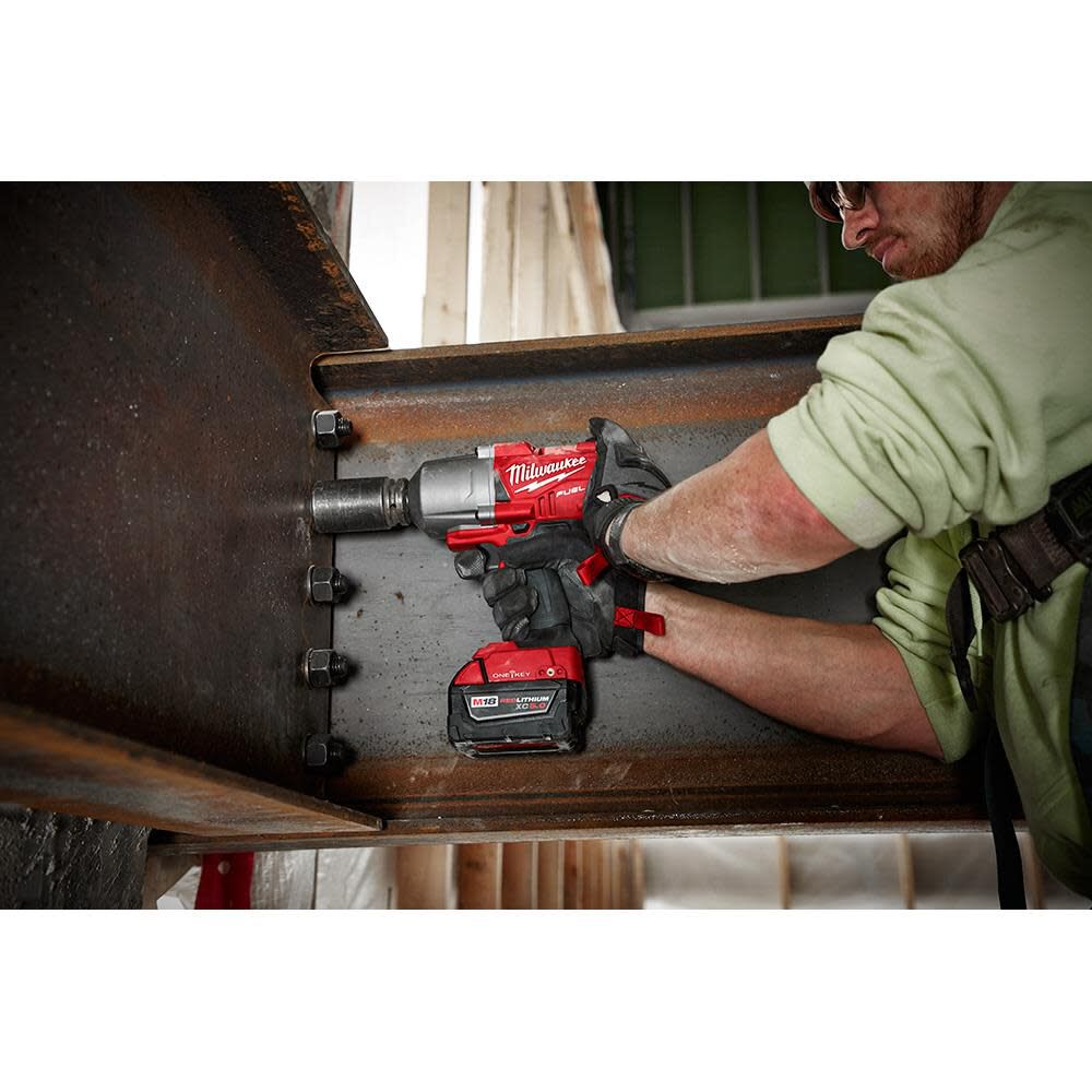 M18 FUEL with ONE-KEY High Torque Impact Wrench 1/2 in Friction Ring (Bare Tool) 2863-20