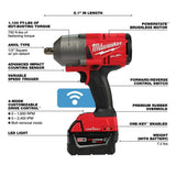 M18 FUEL with ONE-KEY High Torque Impact Wrench 1/2inch Pin Detent Kit 2862-22R