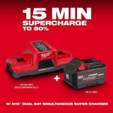 M18 REDLITHIUM FORGE XC6.0 Battery 2pk & Charger Kit Bundle 48-59-1815-1861X2