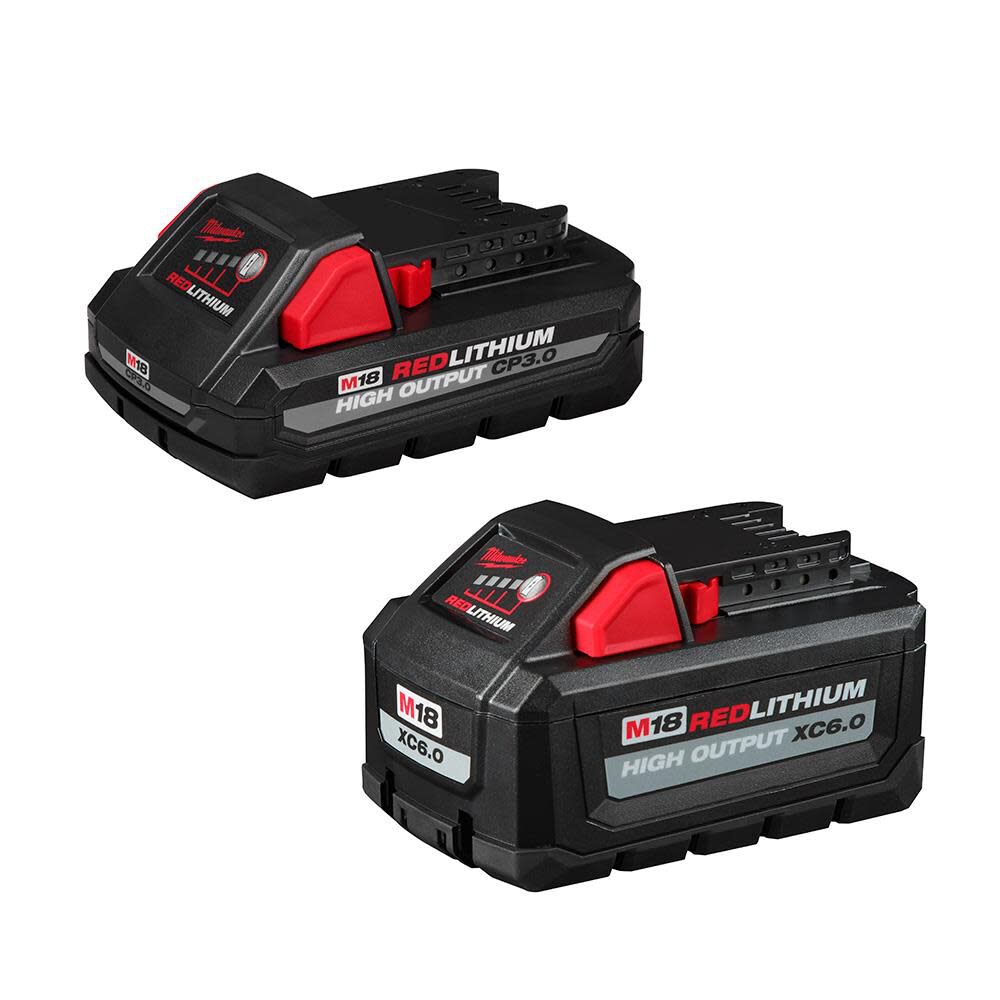 M18 REDLITHIUM High Output XC6.0 Battery & CP3.0 Battery 2pk 48-11-1865S