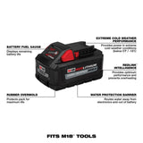 M18 REDLITHIUM HIGH OUTPUT XC8.0 Starter Kit 48-59-1880