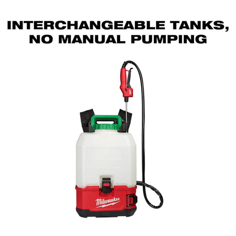 M18 SWITCH TANK 4 Gallon Backpack Sprayer (Bare Tool) 2820-20PS