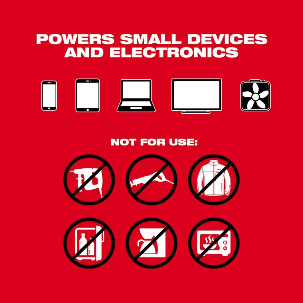 M18 TOP-OFF 175W Power Supply & M18 REDLITHIUM HIGH OUTPUT XC6.0 Battery Pack 2846-21HO