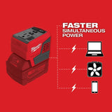 M18 TOP-OFF 175W Power Supply and M18 REDLITHIUM XC5.0 Battery Pack 2846-50