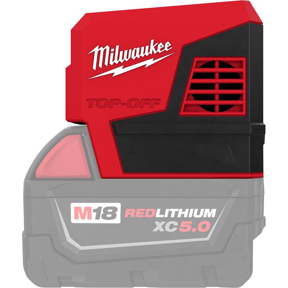 M18 TOP-OFF 175W Power Supply and M18 REDLITHIUM XC5.0 Battery Pack 2846-50