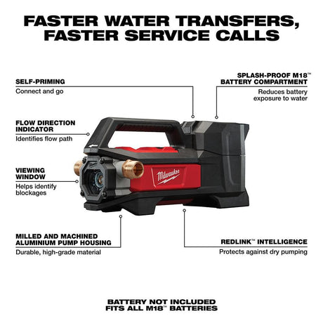 M18 Transfer Pump (Bare Tool) 2771-20