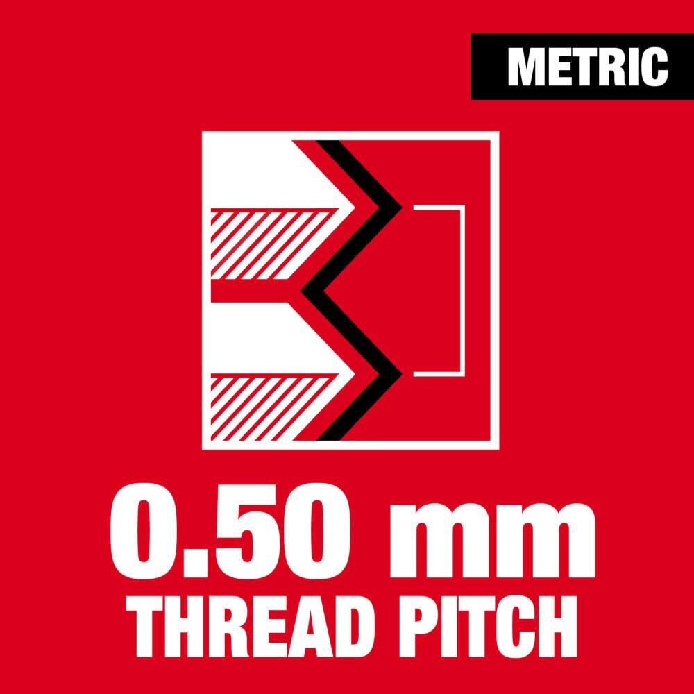 M3-0.50 mm 1-Inch Hex Threading Die 49-57-5311