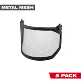 Mesh Shield Replacement Helmet & Hard Hat Mount 5pk 48-73-1432