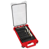 Metric Tap & Die PACKOUT 38pc Set with Hex-LOK 2-in-1 Handle 49-22-5603