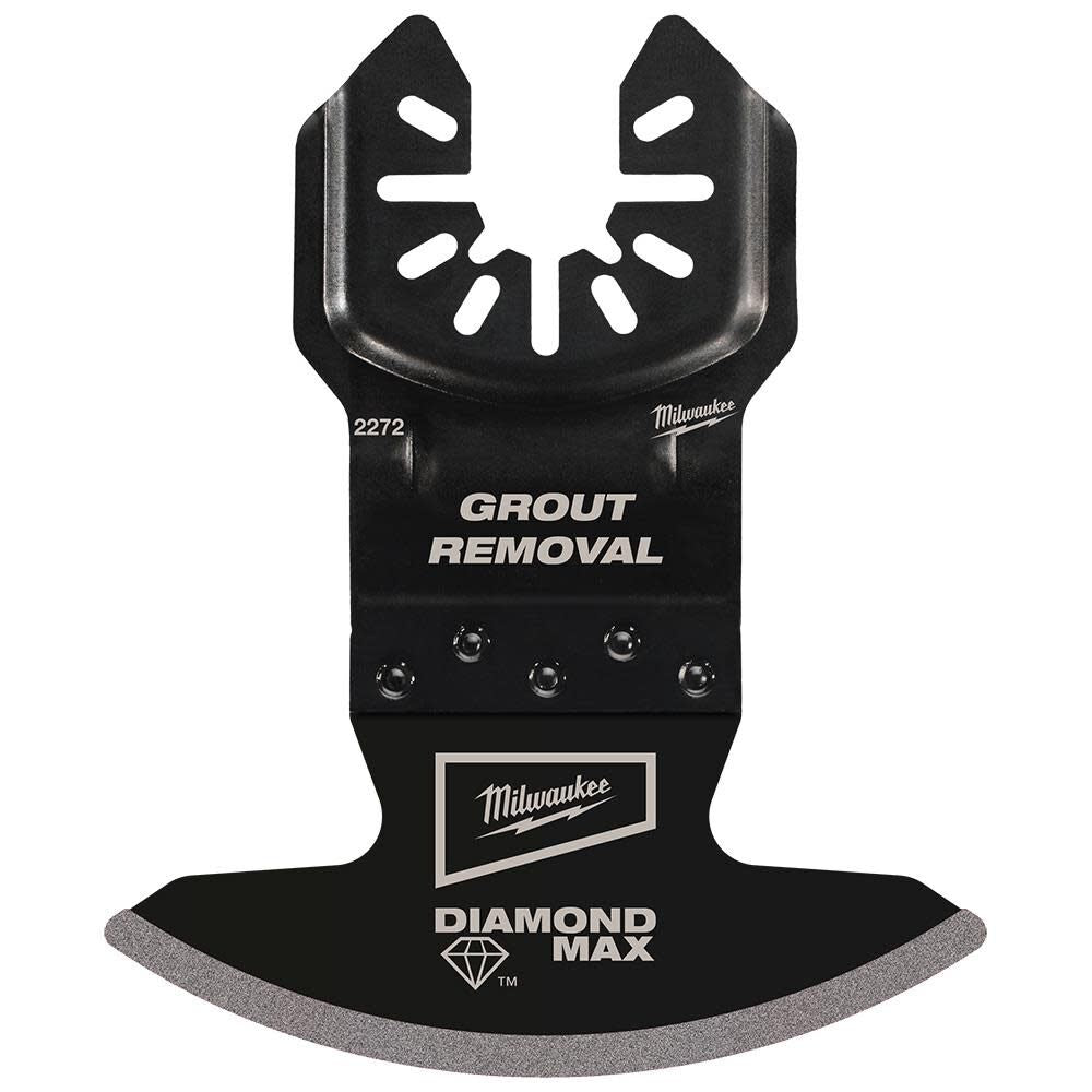 MILWAUKEE OPEN-LOK DIAMOND MAX Diamond Grit Grout Removal Multi-Tool Blade 49-25-2272