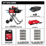 MX FUEL Pipe Threading Machine Kit MXF512-2XC