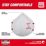 N95 Respirator 10pk 48-73-4034