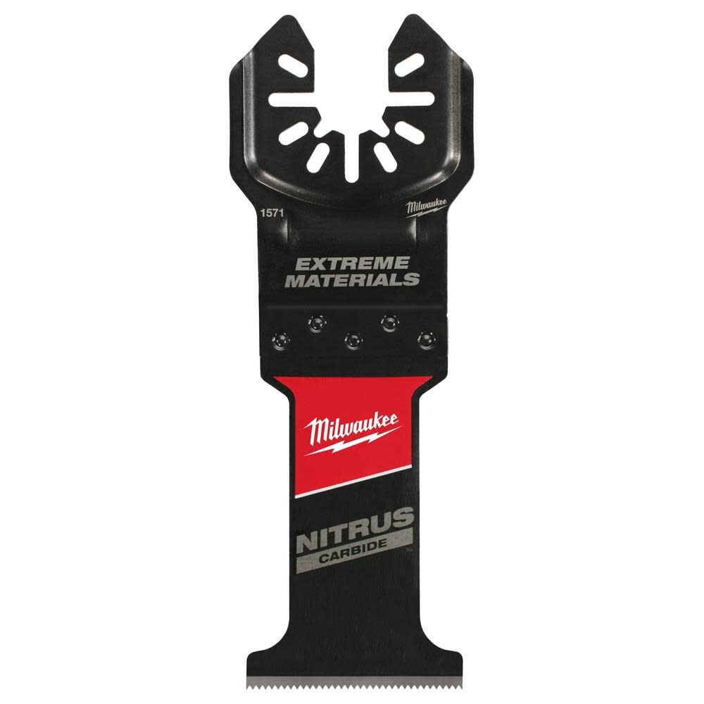 NITRUS CARBIDE Extreme Materials Universal Fit OPEN LOK Multi Tool Blade 1pk 49-25-1571